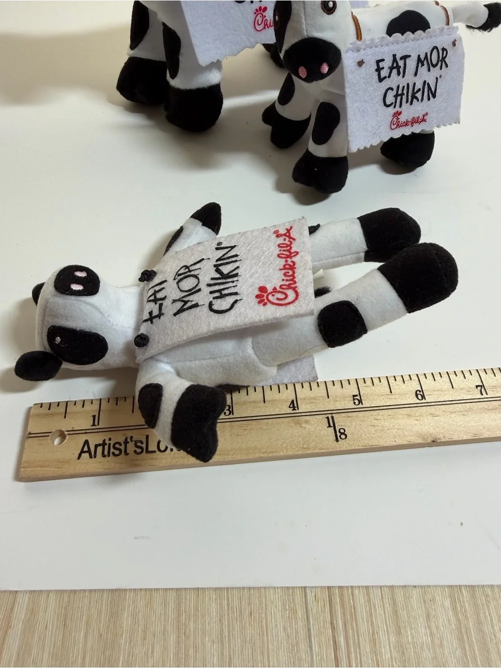Chick-fil-A Eat Mor Chikin Plush Cow Trio - White & Black